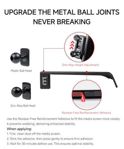 Qi2.2 Max 25W Fast Wireless Car Charger Phone Holder for 2019-2022 BMW 3 Series /2021-2023 4 Series/2022-2024 2 Series 10.25-Inch Screen, Magnetic Phone Mount Compatible with MagSafe