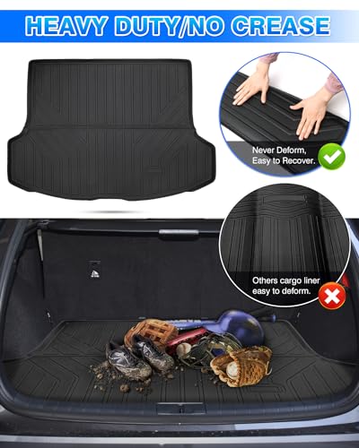 Cartist Cargo Liner Fits for Lexus RX350/RX350h/RX500h 2023 2024 2025 2026 Accessories All Weather Trunk Mat for RX Anti-Slip Heavy Duty - size: 4)Lexus RX350/RX350h/RX500h【2023-2025】