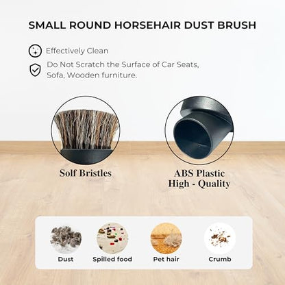 For Shark Vacuum Cleaner Accessories Replacement Kit | Household Cleaning Set with Crevice Tool, Dust Brushes & Vacuum Hose Adapters | 35MM Vacuum Attachments & Brushes - style: Replacement Attachment Kit