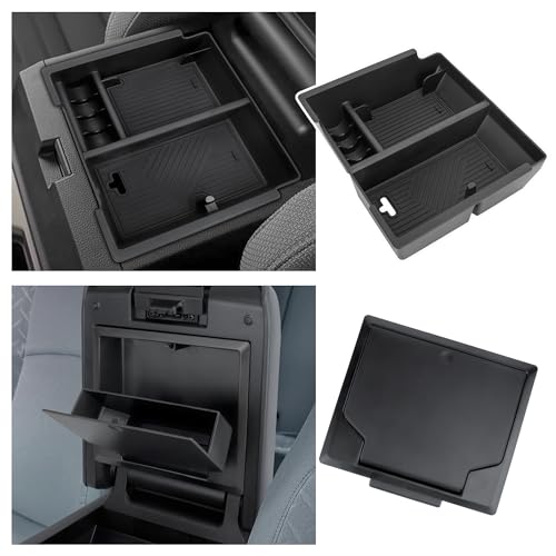 Center Console Organizer Compatible with 2025-2026 Toyota 4Runner (6th Gen) Interior Accessories, Armrest Organizer Tray Insert with Hidden Storage Box for Coin and Sunglasses - size: Center Console Organizer 2PC