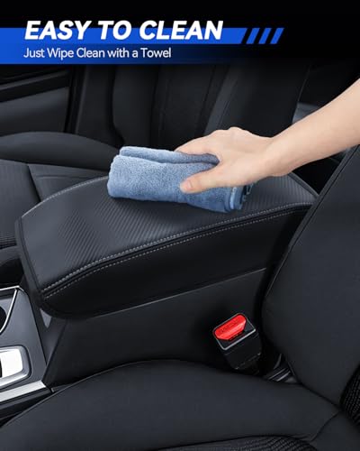 Armrest Cover for 2019-2025 2026 Subaru Ascent (Premium/Onyx Edition/Limited/Bronze Edition/Touring) Accessories Center Console Middle Lid Pad Protector for Car Elbow Rest - size: for 2019-2026 Subaru Ascent