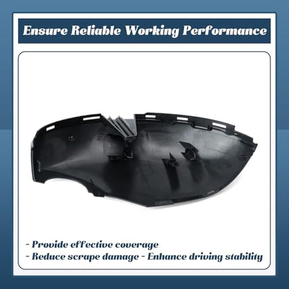 76205-T20-A01 Lower Rearview Mirror Cover Compatible with Honda Civic 11th 2022 2023 2024 2025 without Turn Signal Models Right Passenger Side Mirror Bottom Cover Cap Black Replacement Part