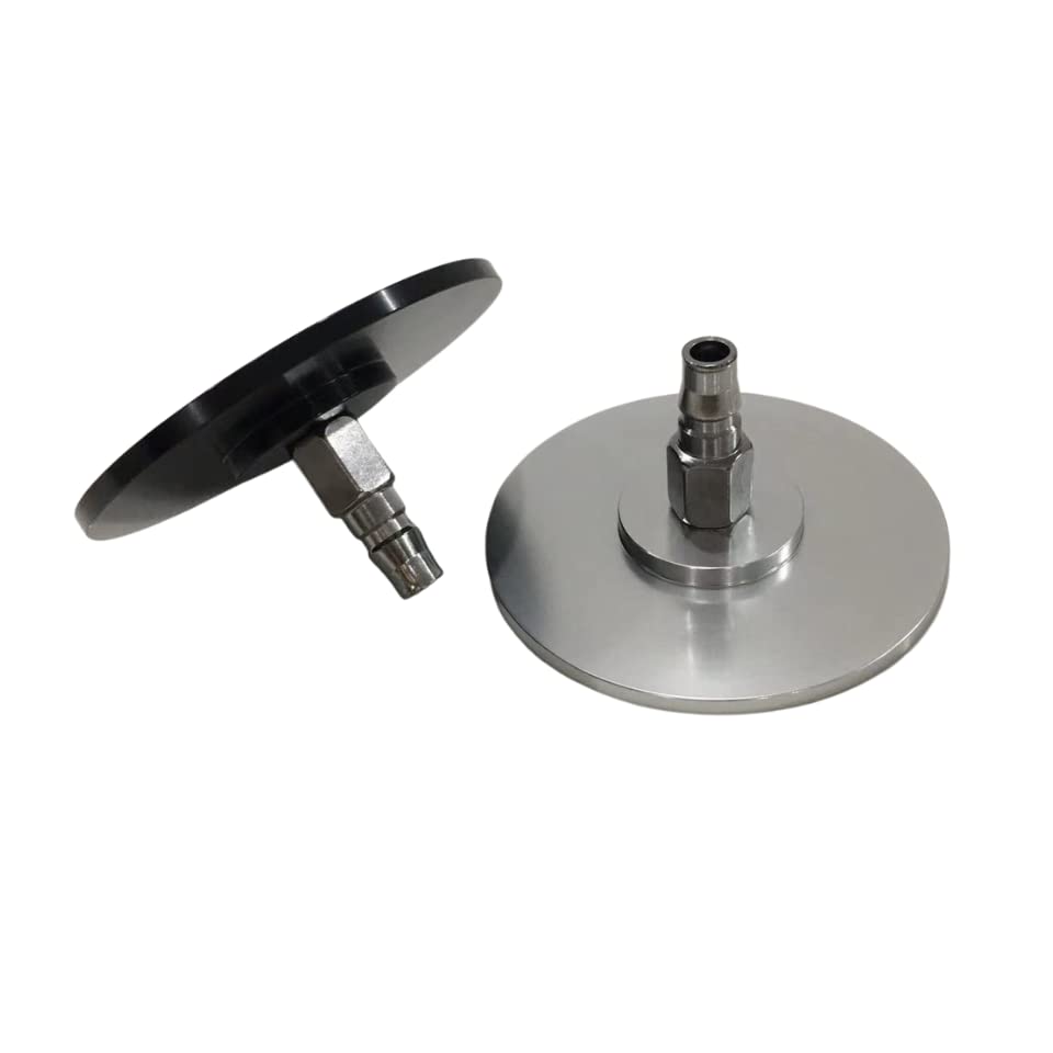 Large Suction Cup Base Adapter for Vac-U-Lock Machine Air Connector Device Attachments Accessory Gift 12cm/4.7in Diameter (Black) - color: Black-large