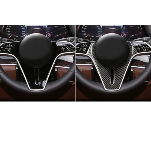 NVCNX Carbon Fiber Accessories for Mercedes Benz GLE 350 450 450e 580 53 63 S AMG/GLS 450 580 63 AMG 2024 2025 2026 W167 C167 X167 Dash Panel Cover Interior Trim Overlay Sticker Decal 3PCs - color: Dash Dash Panel Trim