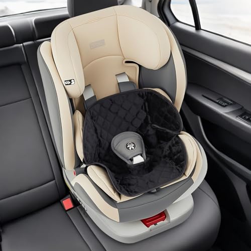 2-Pack Waterproof Piddle Pads, Potty Training Car Seat Protector & Reusable Liner – Non-Slip, Leak-Proof Cover for Car Seats, Strollers, High Chairs, Machine Washable (Black) - color: Black
