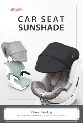 Manito Sun Shade Extender/Auxiliary Canopy for Car Seat (Beige) - color: Beige