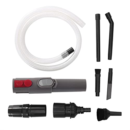 9Pcs Car Vehicle Tools Set, Efficient Multi Functional Accessories, Mini Vacuum Cleaner Kit, Micro Vacuum Attachment for Vacuum Cleaner