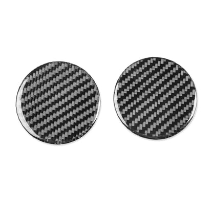 NVCNX Carbon Fiber Accessories for Mercedes Benz GLE GLS 350 450 450e 580 53 63 S AMG 2020-2026 2021 2022 2023 2024 2025 Center Console Cup Holder Mat Cover Interior Trim Overlay Sticker Decal 2PCs - color: Center Console Cup Holder Mat Trim