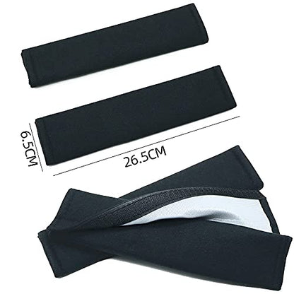 2 Pack 4X4 Off Road Sport Soft and Comfortable Car Seat Belt Pads,Embroidered Logo Car Seat Belt Pads Safety Belt Strap Luggage Shoulder Pad - color: 4x4s