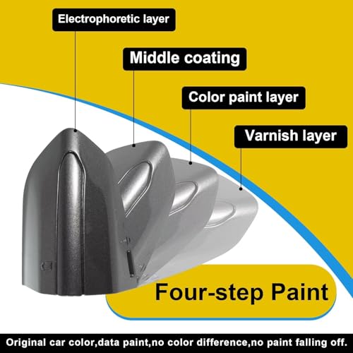 Car Exterior Door Handle Key Hole Trim Cover CapCompatible With Ford Fusion 2013 2014 2015 2016 2017 2018 2019 2020 DS7Z 54218A15-DC Door Handle Accessories Lock Cap Blue Without Electroplating
