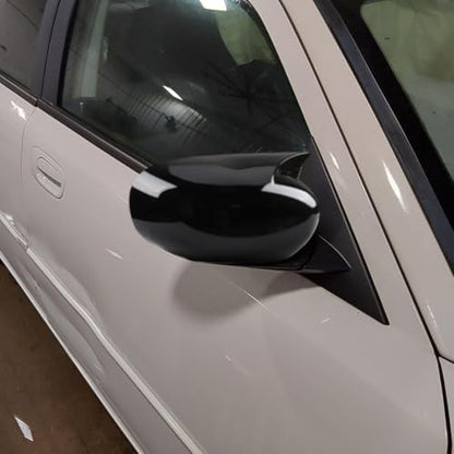 XITER 2pcs Rear View Side Mirror Cover Side Mirror Cap for Dodge Charger 2006 2007 2008 2009 2010,Glossy Black - color: Glossy Black
