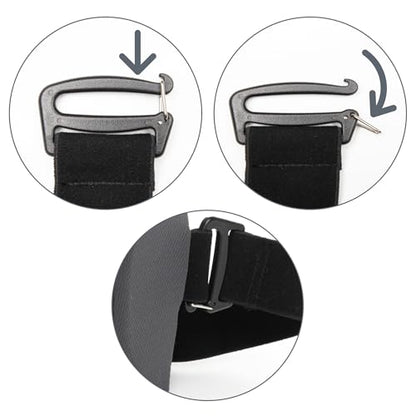 OPTP Thoracic Lumbar Back Support - Full Back and Lumbar Support for Improved Sitting Posture, Upper/Lower Back Support for Chair, and Car Back Cushion for Travel