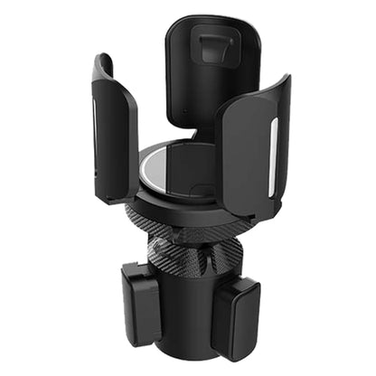 Car Cup Holder Expander, Cup Holder Extender Adapter with Expandable Arm and Offset Adjustable Base