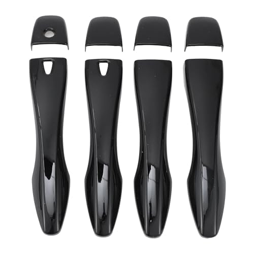Exterior Door Handle Cover Trim Door Handle Cover for Nissan Altima 2013-2018 Gloss Black ABS 1 Set - color: Gloss Black