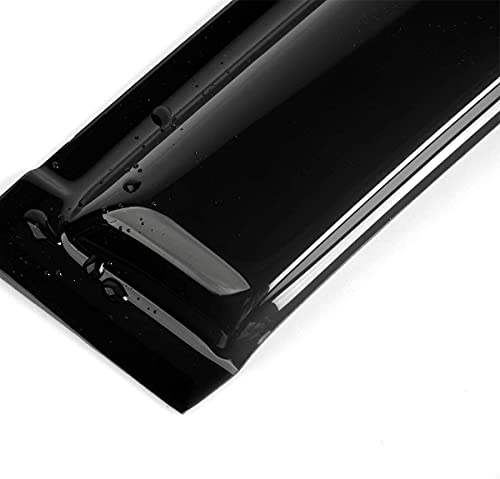 Rainproof Side Window Wind Deflectors for Mercedes-Benz C-Class S204 2008-2014 Wagon, Tape-on Sun Rain Guard Window Visors for Cars,Vent Deflector for C-Class S204 08-14 Wagon MB29 - size: C-CLASS S204 2008-2014