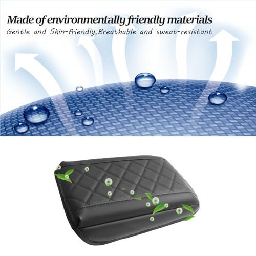 SKTU 2025 2026 Chevy Equinox Accessories Center Console Cover for 2025 2026 Chevrolet Equinox (LT/ACTIV/RS) Armrest Cover 2025 2026 Equinox Armrest Pad 2025 2026 Chevy Equinox Center Console Cushion - color: for 2025 2026 Equinox