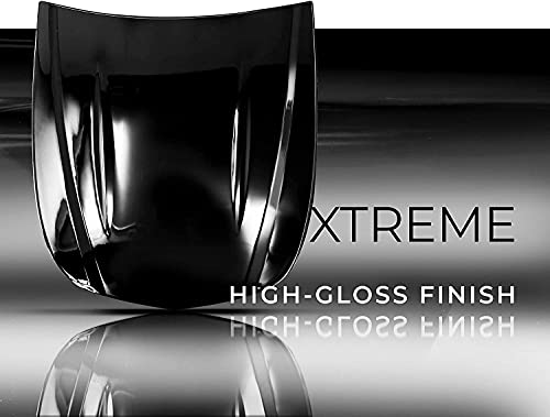 VViViD+ Ultra Gloss Premium Vinyl Car Wrap Film (6ft x 5ft, Gloss Piano Black) - color: Gloss Piano Black, size: 6ft x 5ft