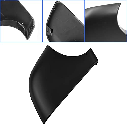 Jaronx Compatible With Tesla Model 3 Mirror Bottom Cover 2017-2025, Right Passenger Side Rearview Mirror Lower Base Cover Bottom Trim Replacement For Tesla Model 3 Accessories(Right) - size: Right Side Black, style: Model 3