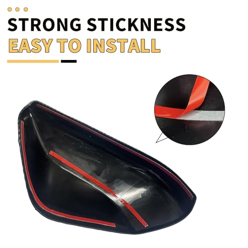 MAXDOM Side Mirror Caps Compatible with Toyota Camry (Carbon Fiber Pattern-Orginal Style, 2018-2025) - color: Carbon Fiber Pattern-Orginal Style