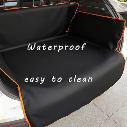 Dog Car Trunk Liner for Hyundai Santa Fe 2000–2025 2026 DM/NC,Waterproof Dog Cargo Cover with Side Flaps,Diamond Stitched Heavy Duty Pet Trunk Mat,Nonslip Scratchproof Protector
