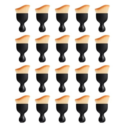 Car Detailing Brush Set, Soft Bristle Interior Cleaning Brushes for Car Dust Removal, Dashboard, Air Vent and Seat Crevice Cleaning (20Pcs) - color: 20Pcs