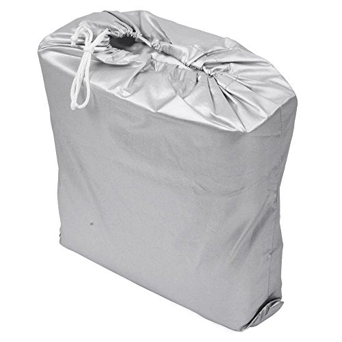 Motor Trend All Season WeatherWear 1-Poly Layer Snow proof, Water Resistant Car Cover Size XL1 - Fits up to 210" - CC-544+LOCK , Silver - size: X-Large