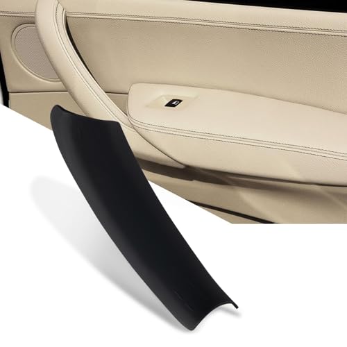 1PCS Black Driver Side Pull Handle Covers Compatible with X3 F25 2010-2016 X4 F26 2014-2017 Left Door Handle Interior Door Pull Handle - color: Black, size: 1pcs Pull Handle(L)