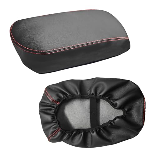 Compatible with Center Console Armrest Cover for Toyota RAV4 2006 2007 2008 2009 2010 2011 2012 2013 Leather Arm Rest Storage Box Lids Cushion Protector Pad - size: RAV4 2006-2013