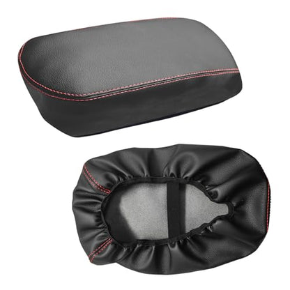 Compatible with Center Console Armrest Cover for Toyota RAV4 2006 2007 2008 2009 2010 2011 2012 2013 Leather Arm Rest Storage Box Lids Cushion Protector Pad - size: RAV4 2006-2013