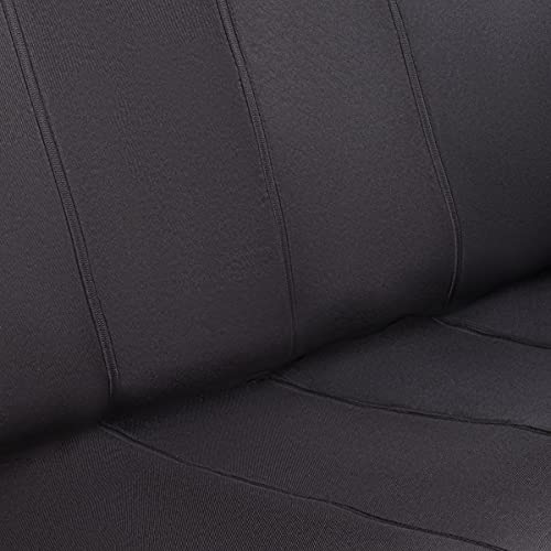 Flying Banner Rear Bench car seat Covers car seat Protectors Split 40/60 50/50 60/40 (Solid Black, Better) - color: Solid Black, size: Better