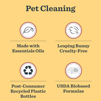 Mrs. MEYER'S CLEAN DAY Pet Stain & Odor Fighter,Orange Blossom Scent,16oz,(Pack of 2) - size: 16 Fl Oz (Pack of 2)
