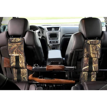 Car Seat Back Gun Rack, 2 Pack Automotive Truck Racks for Hunting Gear, Seat Back Gun Sling Holder with Storage Pockets for Truck SUV - color: Style 2