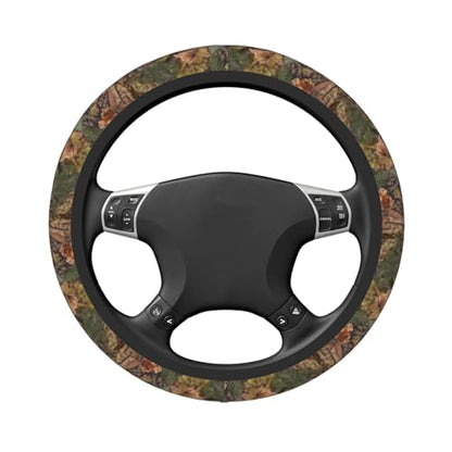 Hunting Camo Elastic Steering Wheel Cover Universal 15 Inch - color: 9