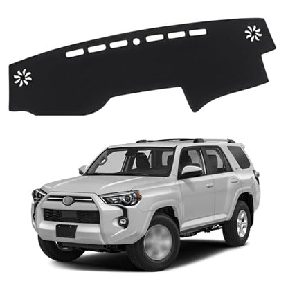 XITER Polyester Dashboard Cover Mat Carpet Dash Nonslip Sun Shade Mat Compatible For Toyota 4RUNNER 2010-2024 - size: 2010-2024 4runner