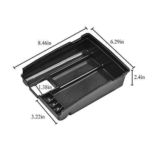 Center Console Organizer Storage Box Compatible with Nissan Rogue 2014-2020 Rogue Sport 2017-2022 Murano 2015-2024 ABS Insert Tray Organizer Glove Pallet - size: for Rogue 14-20/Rogue Sport 17-22/Murano 15-24