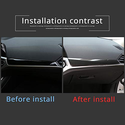 ABS Car Center Console Dashboard Decoration Panel Trim For BMW G20 G28 325li 3 Series 2019 2020 (Carbon Fiber) - size: Carbon Fiber