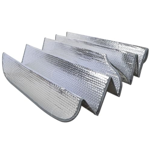BDK Car Windshield Sun Shade - Jumbo Size Windshield Sun Shade Accordion Fold Style for Car Windshield - Heatshield Sunshade for Car, Truck, SUV - Car Window Shades Front Windshield - 65 x 27 in