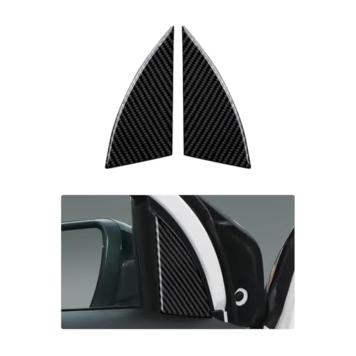 Car Inner Door Decoration Sticker Carbon Fiber Decal Interior Trim Cover for Ford Explorer Sport 2010-2019 Accessories - color: Inner Door Decoration