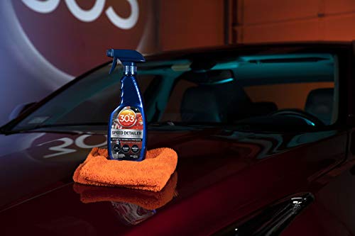 303 Products (30216-6PK) Products Automotive Speed Detailer - For All Exterior Surfaces - Instantly Shines And Protects - Cleans Between Washes - UV Protection, 16 fl oz 6 Pack - size: 16 Fl Oz (Pack of 6)