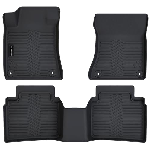 All Weather Floor Mat Fit for Nissan Altima 2019-2025 2026 TPE Liners Altima Accessories All Season Guard Odorless Anti-Slip Liner Black - size: 4) altima|2019-2025|floor mats