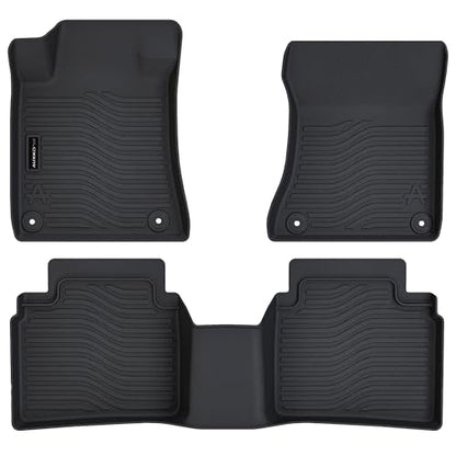 All Weather Floor Mat Fit for Nissan Altima 2019-2025 2026 TPE Liners Altima Accessories All Season Guard Odorless Anti-Slip Liner Black - size: 4) altima|2019-2025|floor mats