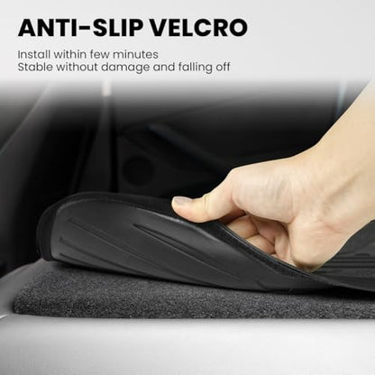 LASFIT Rear Seat Back Protector for Honda CRV 2012-2016, All Weather TPE Pet Friendly Custom Fit CR-V Second Row Back Seat Cover Backseat Mat Liner Accessories, Black - style: 2）For Honda CR-V | 2012-2016 | Seat Back Protector