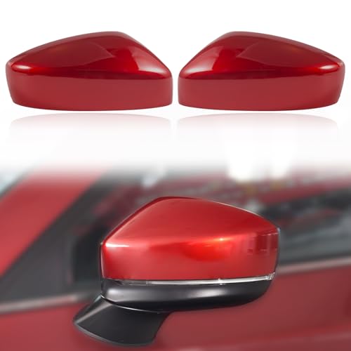 Car Rearview Mirror Cover Cap Housing Protective Cover for Exterior Mirrors Fit for Mazda CX-5 CX5 2017 2018 2019 2020 2021 Car Accessories(Pearl Pearl White, Right Passenger Side) - color: Pearl Pearl White Right Passenger Side