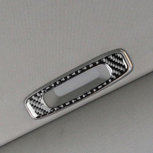 Real Glossy Black Carbon Fiber Sticker Car Roof Side Panel Skylight Sunroof Handle Frame Trim Compatible with Compatible with Toyota Camry 2007 2008 2009 2010 2011 Auto Interior Accessories - color: Black 19