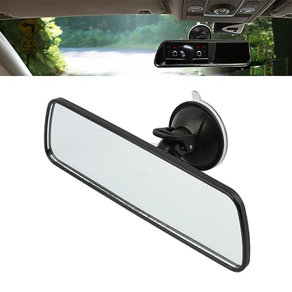 Interior Rear View Mirror for Driving Test with adhesive Suction Cup,Extra Rear-View Mirror and Blind Spot Checker(7.87 x 2.36 inch)