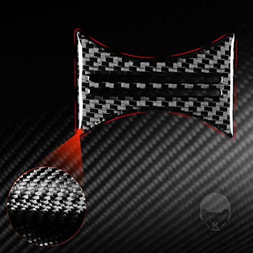 Real Carbon Fiber Center Armrest Water Cup Holder Divider Compartment Trim Panel Cover Interior Trim Sticker Cover Accessories Compatible with Benz CLA C117 2014-2018 GLA X156 2015-2019 Black - B - color: Center Armrest Water Cup Holder Divider Panel - B