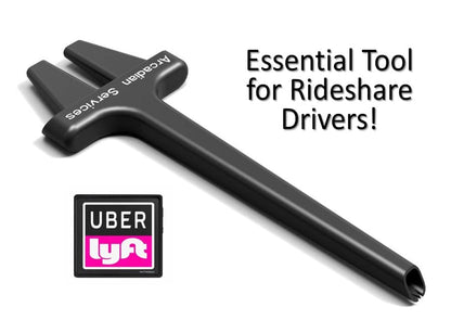 Vacuum Detail Attachment Tool | All-in-One Deepcleaning Crevice Cleaner/ Ice Scraper | The Best Car Accessories & Essentials | Wet & Dry Car Detailing Kit | Truck, Auto, & RV Cleaning Supplies (Black) - color: Black
