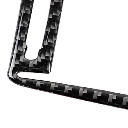 NVCNX Car Dashboard Center Air Vent Frame Cover Decal Compatible with Lexus IS250 2014 2015 / IS200t 2016 2017 / IS300 2016-2020 / IS350 2014-2020 Carbon Fiber Interior Trim Accessories Black - color: Air Vent - C