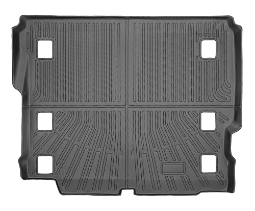 Trunk Liner for 2018-2025 Jeep Wrangler JL (Without subwoofer) 3D Custom Fit All-Weather TPE Material Waterproof Car Cargo Liner Mat, Black - color: 2018-2025 Jeep Wrangler JL