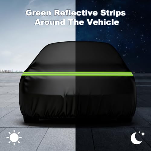 QUNSUNUS Car Cover for Nissan 260Z/280Z/280ZX/300ZX 1974-1996, Waterproof 300ZX Car Covers with Cotton Lining, All Weather Cover with Straps and Zipper - color: for 260Z/280Z/280ZX/300ZX